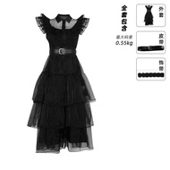 Addams Family Woman School Uniform Suit Cosplay Costume - Malaysia