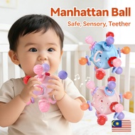 Toys Baby Teether 1 Tahun Rattle Toys Toy Mainan Manhattan 6 Month Ball Baby Infant Toys