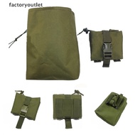 【factoryoutlet】 Folding Magazine Dump Drop Pouch Hunting Airsoft EDC Bag Hot