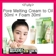 [Fully] Pore Melting Cream to Oil 50ml + foam 30ml