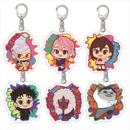 Dandadan Acrylic Keychain Momo Ayase Ken Takakura