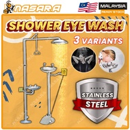 Nasara ~  Industrial Stainless Steel 304 Emergency Eye Washer Factory Emergency Sprayer Laboratory I