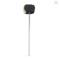 Drum Pedal Beater Felt Stainless Steel Handle Percussion Wool Felt Stainless Beater Wool Bass Drum P