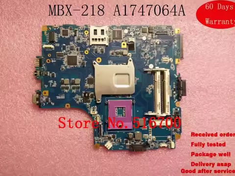 Changing motherboard For Sony Vaio PCG-7183M MBX-218 REV:1.0 Laptop MOTHERBOARD MAINBOARD A1747064A