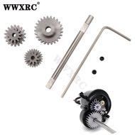 WWXRC Steel Transmission Gearbox Gear Set for WPL D12 D42 1/10 RC Truck Car Upgrade Parts Spare Acce