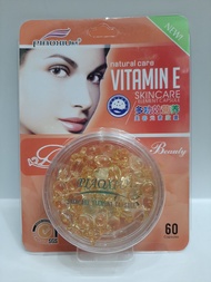 วิตามิน อี เม็ดใส ทาผิว วิตามินอีสกัดเข้มข้นพีอาซู Piaoxiu Vitamin E Skin Care Element Capsule วิตามินอีเม็ดใสใช้ทาบำรุงผิวหน้า ผิวกายและเส้นผมใช้ทาได้ทั้งเช้าและก่อนนอนวิตามินอีสกัดเข้มข้นซึมง่ายไม่เหนียวเหนอะหนะไม่มันผิวและผมชุ่มชื้นใช้ได้ทั้งผิว ผมหน้า