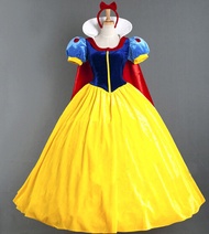 clu BH2 Halloween Costume Snow White Cosplay Game Uniform Adult Snow White Dress Stage Party Perform