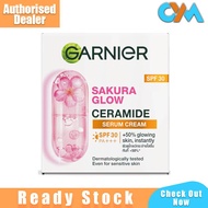 Garnier Sakura Glow Day Hyaluron Serum Cream 50ml Day Cream Moisturiser Day Cream Non Sticky