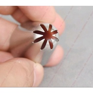 Butter cream nozzle, flower-shaped syringe no.853 and 852