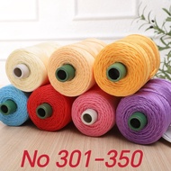 Benang PP Benang Rope Nylon Kait Beg Thick Thread  Croched Nylon Yarn Nilon Benang Kasar 2.5mm Thail