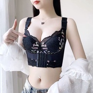 【Ship in 24H】Front Buckle Bra Push Up Bras for Women Plus Size Hide Incorporated Full Back Coverage