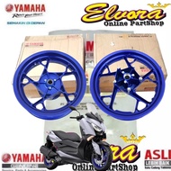 Front and rear rims for Yamaha Xmax X-Max Original biru B74-F5168-00-P2 B74-F5338-00-P2