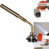 Head Adapter Gas Butane Torch BBQ Soldering Flame Gun Torch Jet