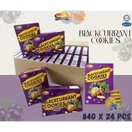 NORAINIS'S DOORGIFT WEEDING BLACKCURRANT COOKIES CARTON DEAL 84G (maximum 4 carton)