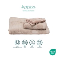 KAPAS LIVING | KAPASLUXE Towel Collection | 100% ELS Cotton | Bath Towel, Hand Towel , Face Towel