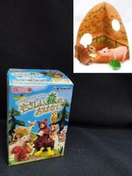 外D 櫃 ： 2008年 NO.2 松鼠 小豬 動物森林 盒玩 RE-MENT　天富