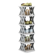 【AiBi Home】-Shoe Rack Without Assembly, Foldable and Saving Space, Vertical Shoe Organizer for Bedroom, Living Room