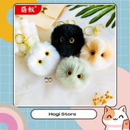 GANTUNGAN Plushie Cute Cat Keychain Soft Fur Cat Keychain