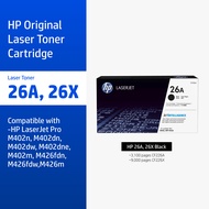 HP 26A / 26X Original LaserJet Toner Cartridge  ตลับหมึกเลเซอร์สีดำ