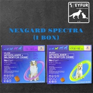 (1BOX) NEXGARD SPECTRA CHEWABLE TABLET