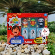 Ryan's World 6 Pack Figures
