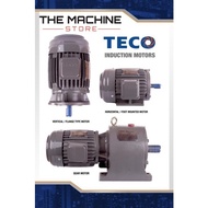 Teco IE1 Standard Efficiency Squirrel Cage Induction Motor 1 HP  0.75KW 380-415V IP55 Flange Mounted (V1) Motor letrik