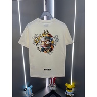 T-shirt Evisu/ Baju Evisu Uniseks T-shirt Bercetak Lengan Pendek Baju Sukan Longgar Lengan Pendek Ti
