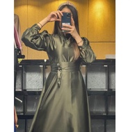 DRESS AISYAH SATIN TERBARU // GAMIS LEBARAN // GAMIS REMAJA VIRAL