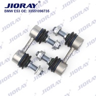 JIORAY Pair Rear Axle Sway Bar End Stabilizer Link Ball Joint For BMW X5 Series E53 3.0d 3.0i 4.4i 4