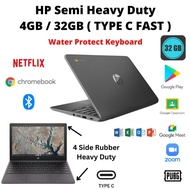 HP G7 Heavy Duty CHROMEBOOK / PLAYSTORE / SPEAKER NICE / HD WEBCAM / 4GB RAM / 16GB SSD / ULTRABOOK 