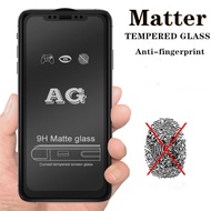 Ag frosted tempered glass screen protector anti fingerprint for iphone 11 12 13 14 Pro Max x xs xr 7 8 Plus