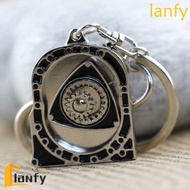 LANFY Spinning Rotor Keychain, High Playability Smooth Automotive Engine Rotary Keyring, Backpack Pe