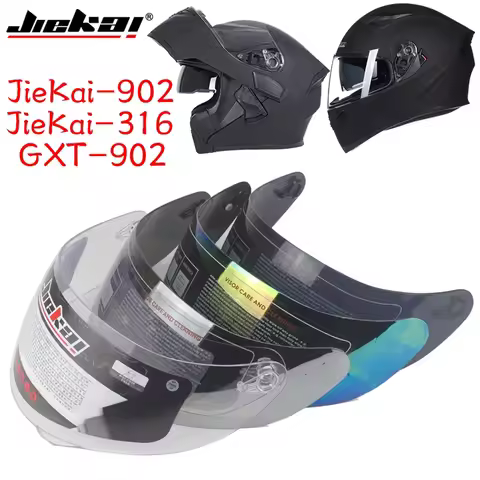 Jiekai 902 Jiekai 316 GXT-902 1 Piece Face Shield for Full Face Motorcycle Helmet Visor Replacement 
