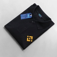 Premium Binance 100% cotton Polo shirt
