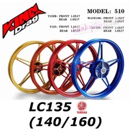 King Drag KINGDRAG Forged SPORTRIM Sport Rim Cutting FG510 LC135 V1/2/3/4/5/6 Orange Blue Red