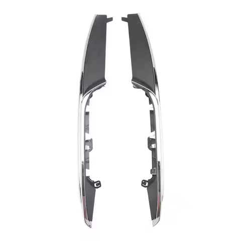 AS-Chrome Trim Front Bumper Fog Light Cover For BMW 3 Series F30 F35 2015- 2021 Accessories Part Num