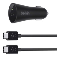 Belkin USB-C™ Car Charger + Cable (USB Type-C™)  27W UNIVERSAL CHARGING