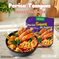MGWoW Korean Ramyeon Ready To Eat Instant Noodles MGWOW冬阴功味自热面，泡菜味自热面，亚参叻沙味自热面215g