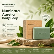 Numinara Aurelia Body Soap 125g | Natural Brightening Gentle Skin Toning Care Bath Soap | Eczema