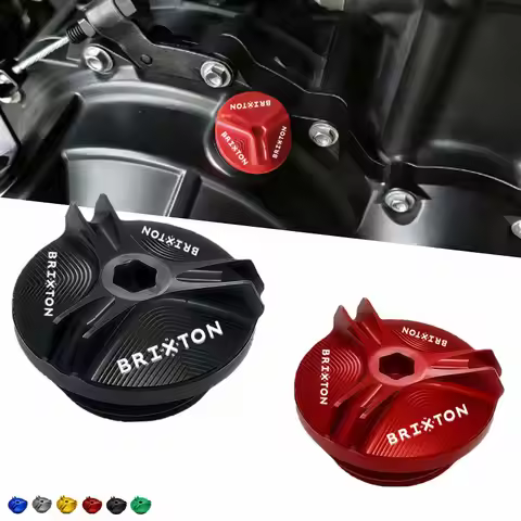 Motorcycle For Brixton Cromwell 125 Sunray Felsberg 125 150 250 engine oil cap bolts fuel filler cap