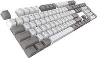 Tecware PBT Keycap Set (White/Grey)