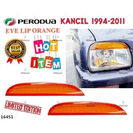 KANCIL 94-11 EYE LIP ORANGE SET // MIRA L2S L200S MODERNO HEAD LAMP EYE LIP ORANGE KENING EYELIP SET