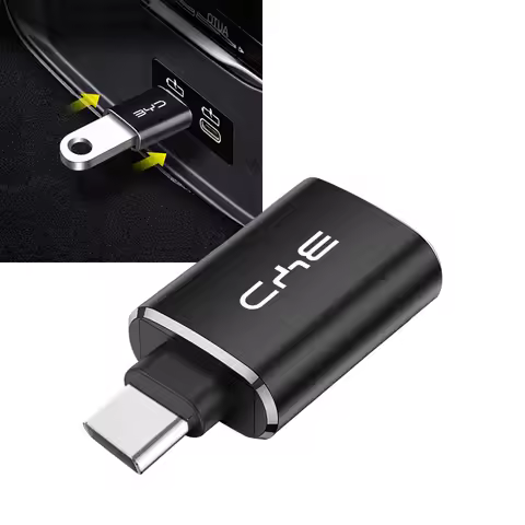 USB 3.0 To Type C Adapter Mini Converter Phone Charging Cable Charger For BYD F3 S6 F0 Tang I3 S7 G3