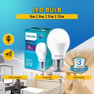 Philips 5w/9w/11w/13w Essential E27 LED Bulb Mentol Lampu LED Mentol Lampu Rumah Philip Lampu Siling