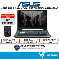 ASUS TUF GAMING A15 FA506N-FHN888W AMD Ryzen 5 7535HS 16GB 512GB RTX 2050 15.6" FHD W11 Gaming Laptop