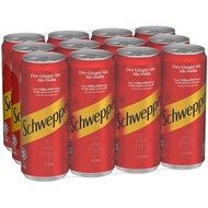 SCHWEPPES GINGER ALE 12SX320ML