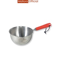 400ml Mini Milk Pan – 410 Dual Drainage Stainless Steel Sauce Pan for Cooking & Warming