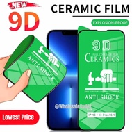 For iPhone 11 12 12 14 15 Pro Max mini XR Xs Xs Max 6 7 8 Plus Ceramic Film Screen Protector Clear