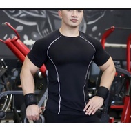 TRAINING SPORT T-SHIRT SHORT-SLEEVED GYM T-SHIRT