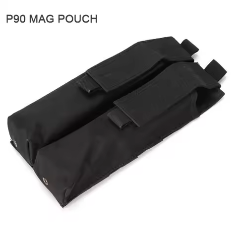 Molle Double P90/UMP Mag Pouch Magazine Pouch Holdder Gun Accessory for Tactical Hunting Mag Carrier